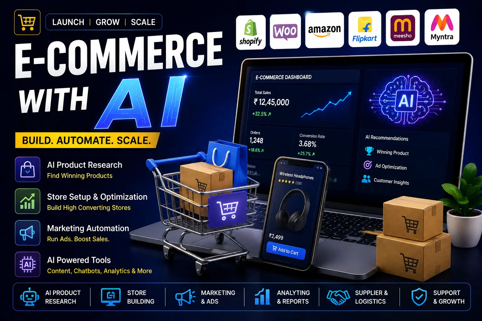 E-Commerce with AI course thumbnail