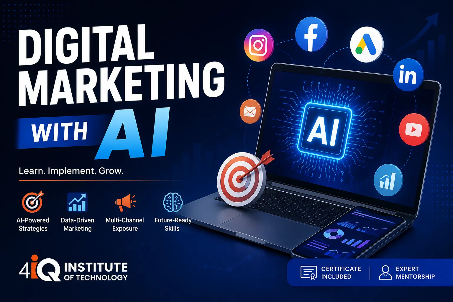 Digital Marketing with AI course thumbnail